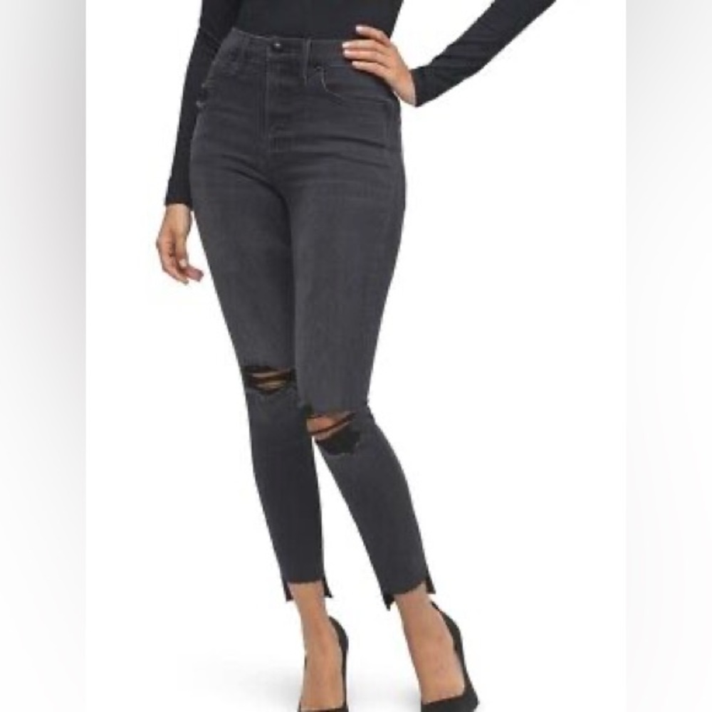 Good American Black Skinny Jeans